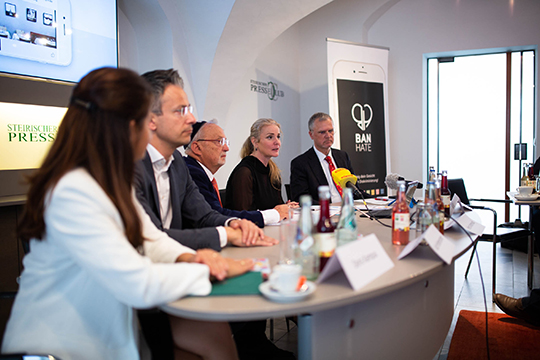 Fotos der Pressekonferenz